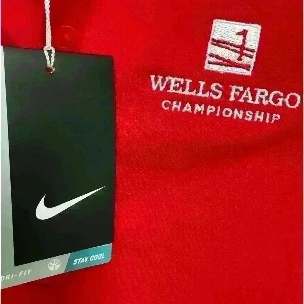 Nike Golf Women’s Tour Performance Red Golf Polo. New WithTags. Size Medium - Picture 4 of 11